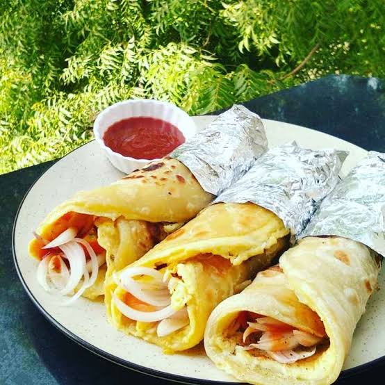 Egg Chicken Roll